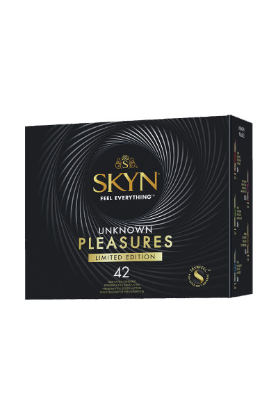 Assortiment de 42 préservatifs sans latex Skyn Unknow Pleasures