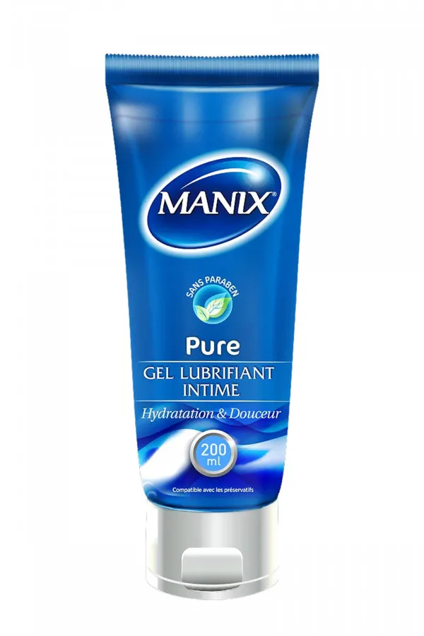 Gel lubrifiant hydratant Manix Pure 200ml
