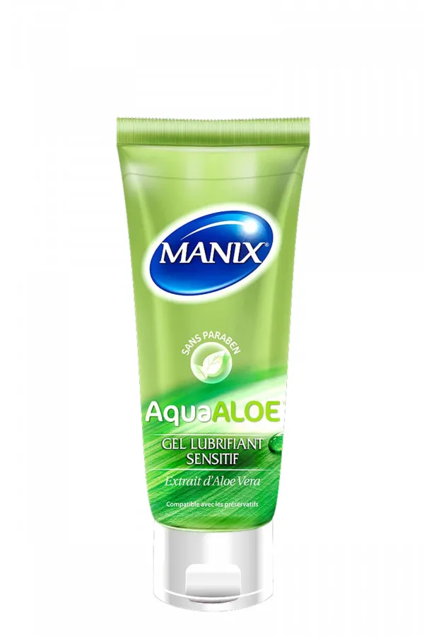 Gel lubrifiant sensitif Aqua Aloe 80ml