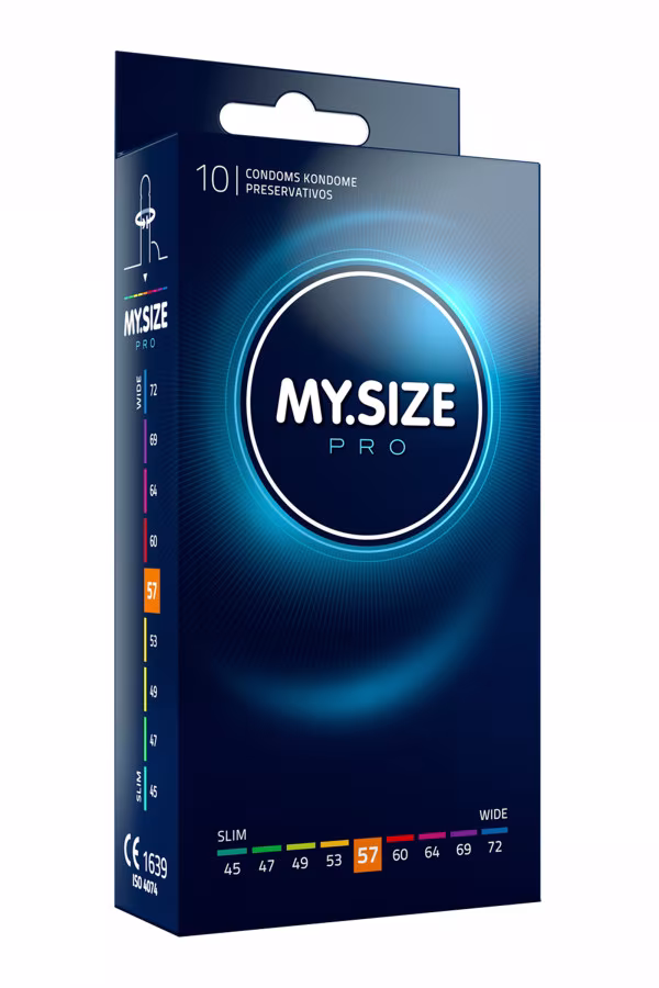 Boîte de 10 préservatifs My Size Pro 57mm