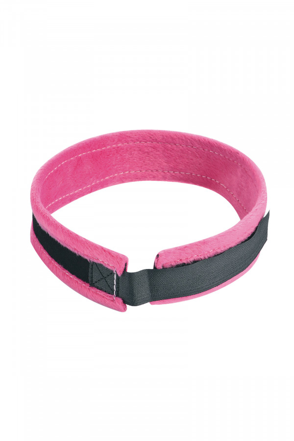 Collier velours fermeture velcro