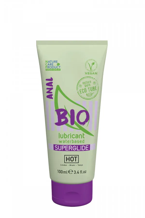 Lubrifiant bio vegan anal tube écologique