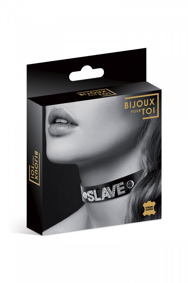 Collier Ras de Cou Slave avec Strass - Bijoux Sexy