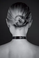 Collier ras de cou avec coeur métal