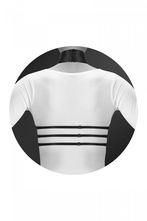 Harnais tour de cou : bijou de corps pour la poitrine et le cou