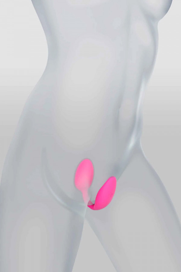 Oeuf vibrant et stimulateur de clitoris télécommandé