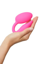 Wonderlove, œuf vibrant avec double stimulation et télécommandé