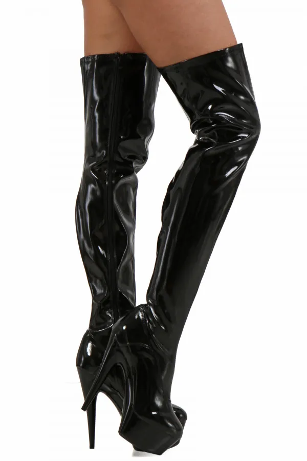 Cuissardes Vinyle noires