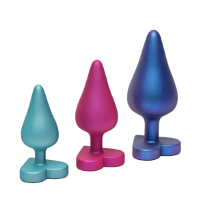 trio de plug anal