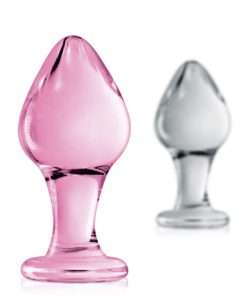 Plug anal en verre