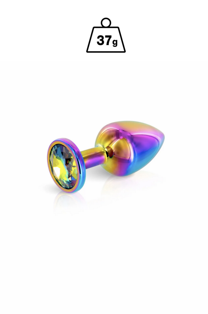 plug bijou anal rainbow