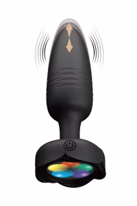 Pretty Love Tarion Plug anal va-et-vient et lumineux