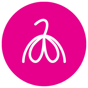 Icon clitoris, stimulateur clitoridien rose à tapotement pour une stimulation ciblée et précise
